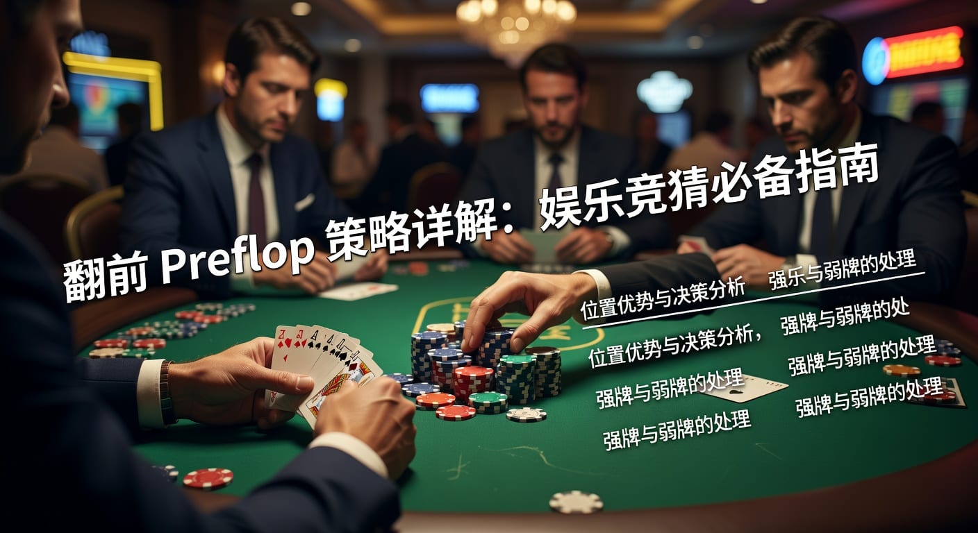 翻前 preflop：起手牌选择与实战决策框架