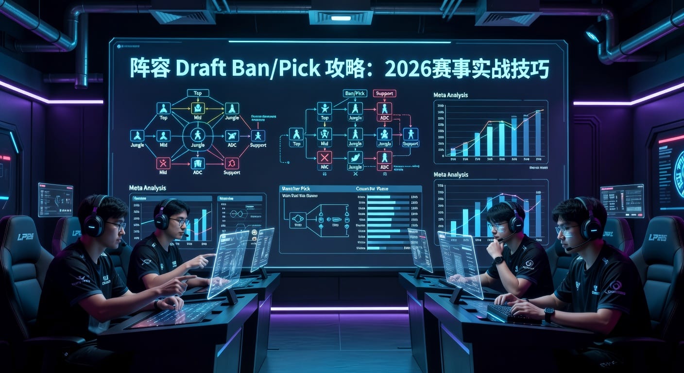 阵容 Draft Ban/Pick：禁选与选人策略解析