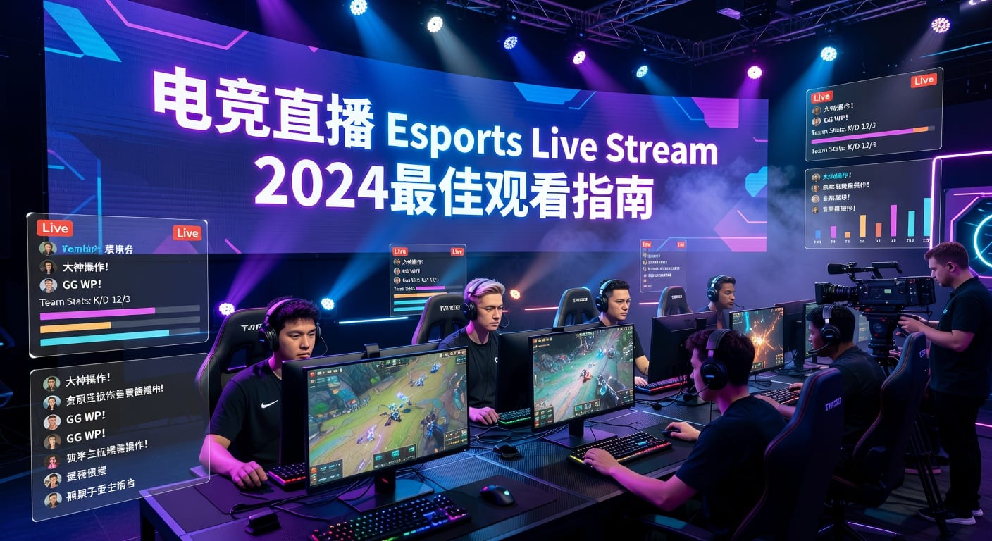电竞直播 Esports Live Stream 观看指南与判断要点