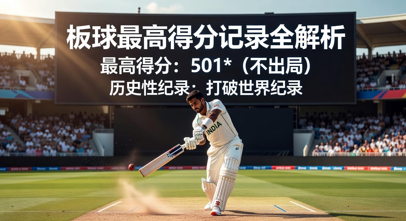板球最高得分 Highest Score：2026年记录与规则解读