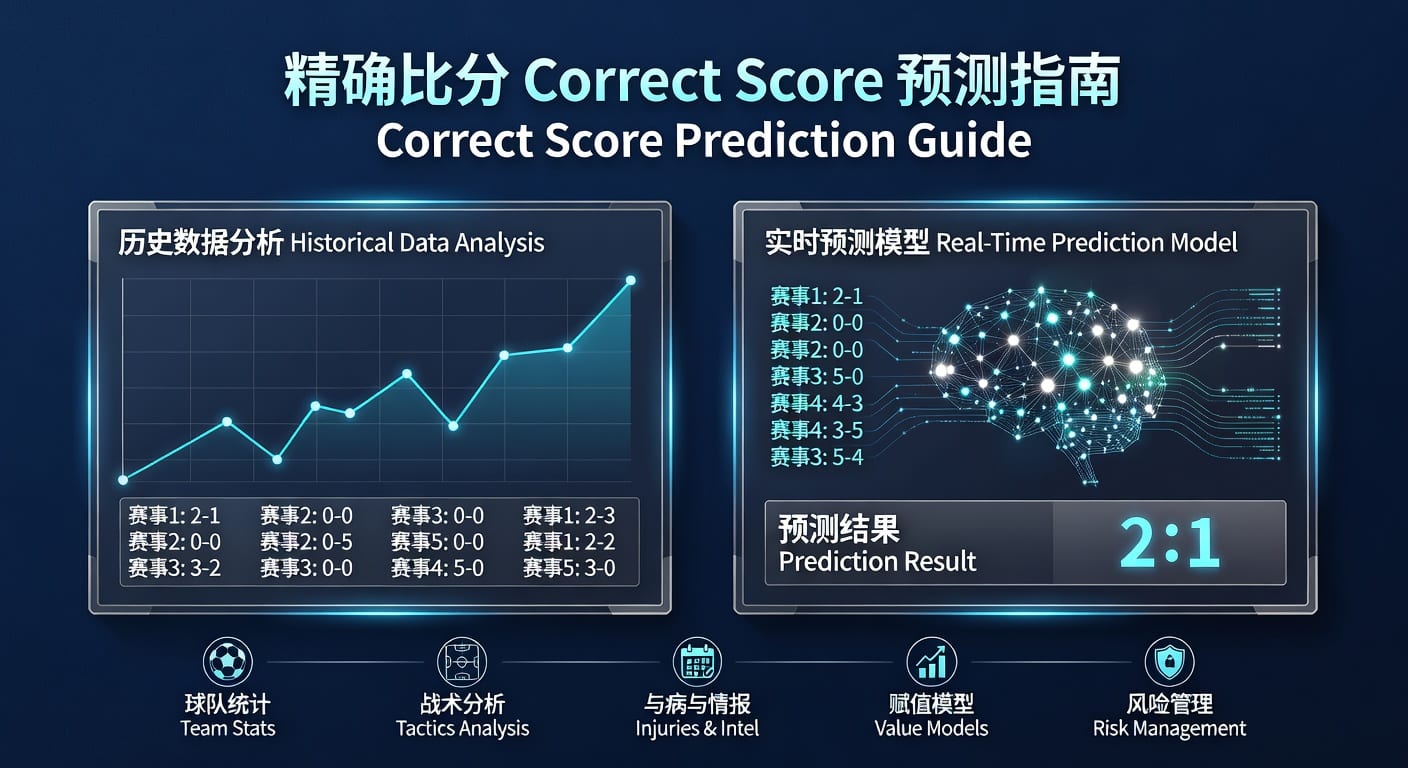 精确比分 correct score 分析与投注技巧